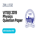 VITEEE 2019 Question Paper with Solution PDF for Physics